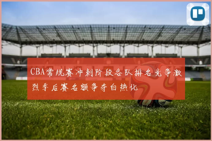 CBA常规赛冲刺阶段各队排名竞争激烈季后赛名额争夺白热化